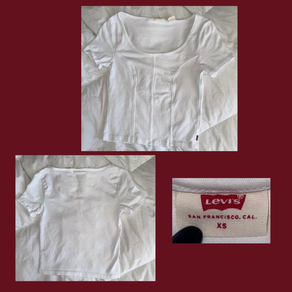 Levi's White Tee
